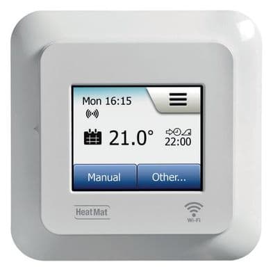 HeatMat NGT-3.0-WIFI NGTouch WIFI Electronic Touchscreen Thermostat & Timer For Underfloor Heating