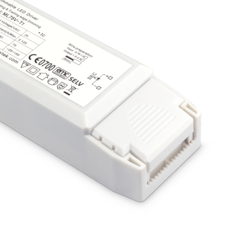 JCC BC020001 24V 75W Triac Dimmable IP20 Driver