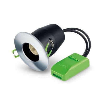 JCC JC010010/CH Fireguard GU10 Unlamped Downlight IP20 Chrome Box of 20