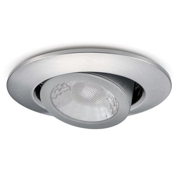 JCC JC1002/BN V50 Tilt Fire-rated LED Downlight 6W 700lm IP20 Brushed ...