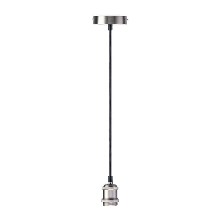 JCC Lighting JC84221AK E27 Classic Hanging Pendant Antique Nickel