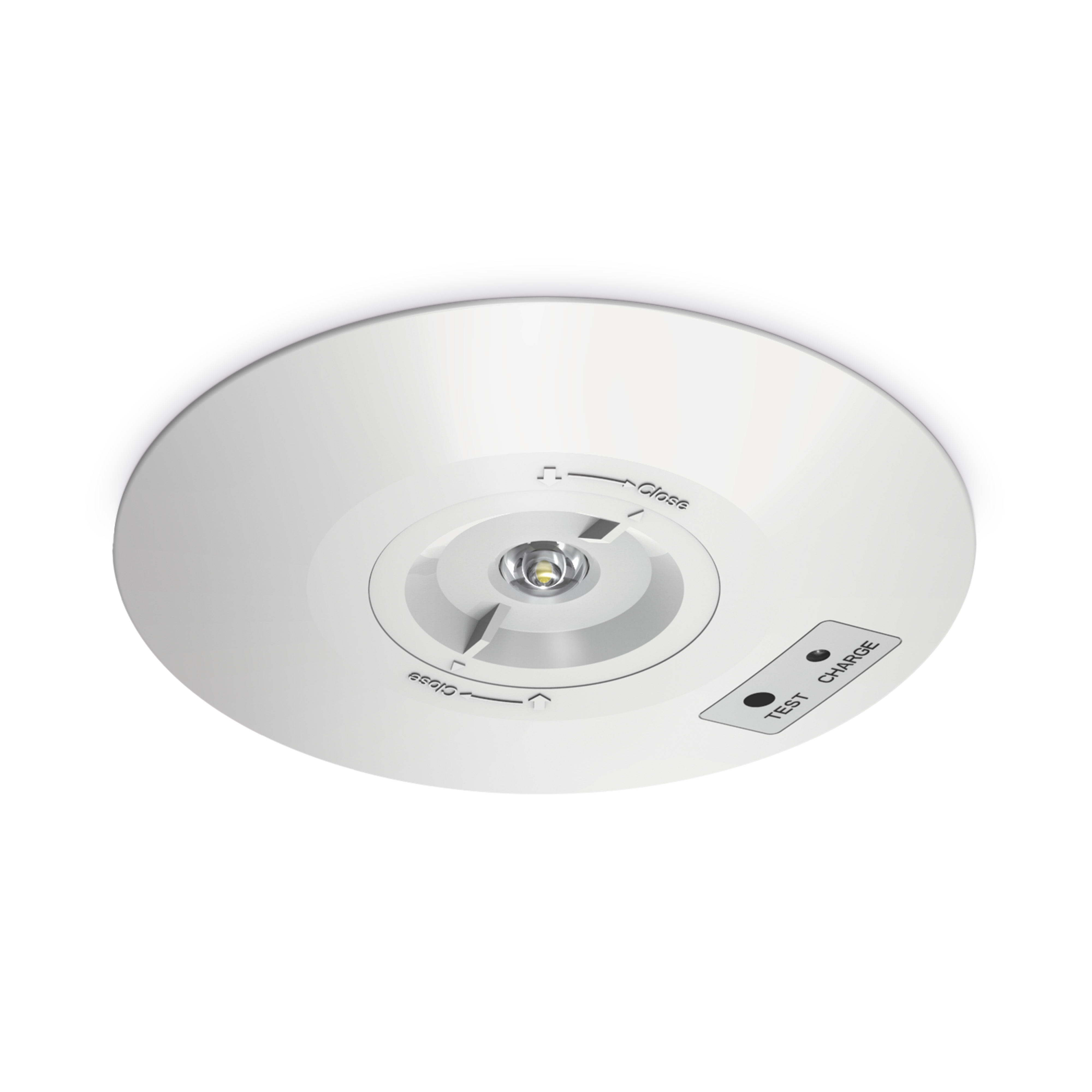 JCC JCEM110023WHDALI EscapeLUX Emergency round surface spot Downlight ...
