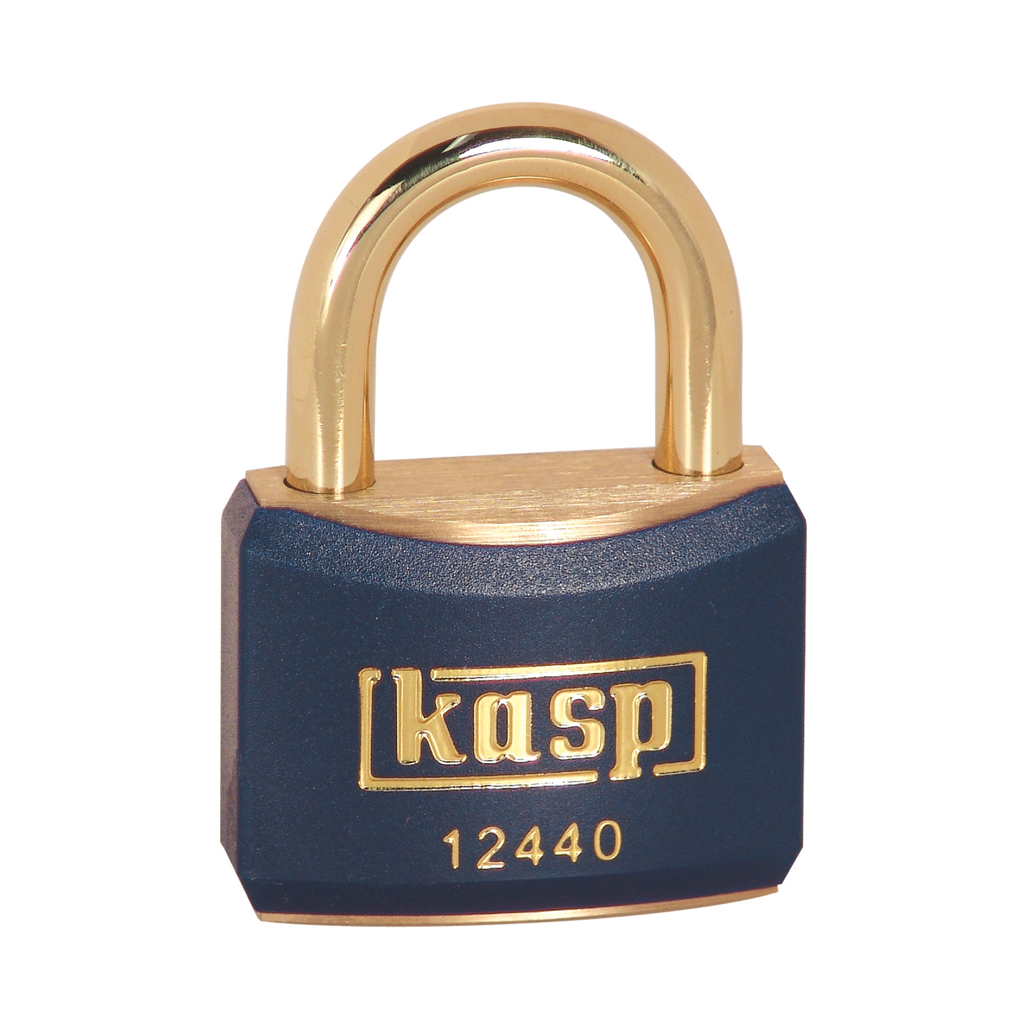 KASP K12440BLUD 124 Brass Padlock 40mm Blue Single Display Pack