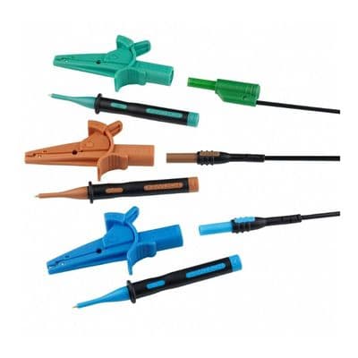 Kewtech ACC063 3 Wire Non-Fused Distribution Board Test lead Set For KT63