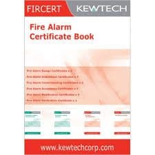 Kewtech FIRCERT Fire Alarm Certification Book