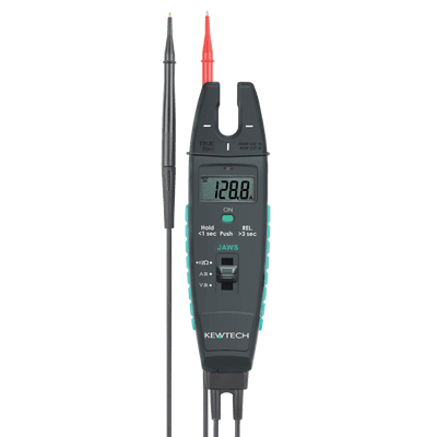 Kewtech JAWS AC/DC Current, Voltage And Resistance Tester With TrueRMS Accuracy Clamp