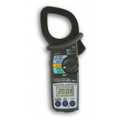 Kewtech KEW2003A Digital AC/DC Clamp 2000A/1000 V/DC Jaw 55mm