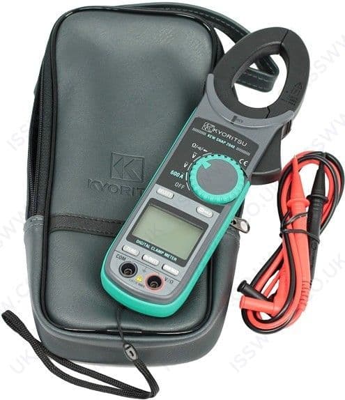 Kewtech KEW2056R TRMS AC/DC 1000A & 600V Data hold 40mm Jaw Clamp