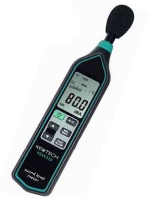Kewtech KEW320 Sound level Meter 32-130dB Range