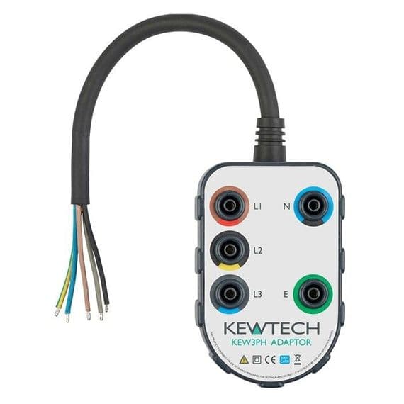 Kewtech Testing Phase Rotation Kewtech KEW3PH 415V Three-Phase Testing Adaptor