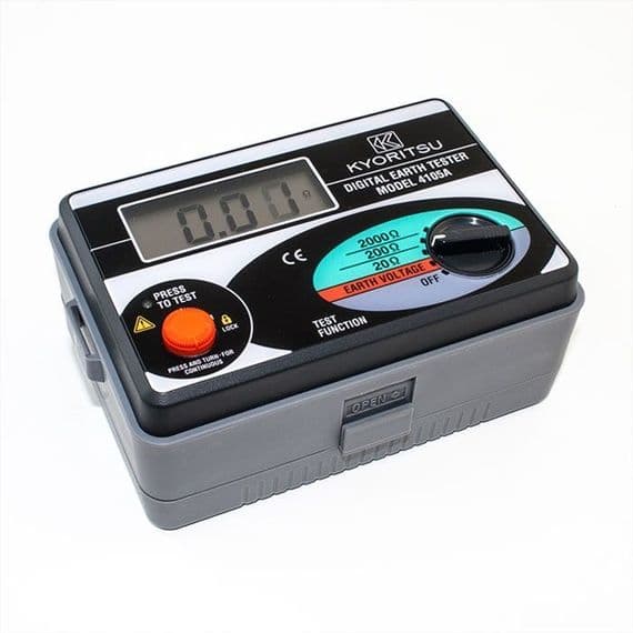 Kewtech KEW4105A Digital Earth Resistance Tester With Soft Case