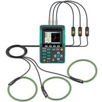 Kewtech KEW6315 Compact Power Meter With 3 x 8130 Clamps 1000A 3 Channel
