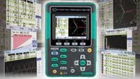 Kewtech KEW6315 Compact Power Meter With 3 x 8130 Clamps 1000A 3 Channel