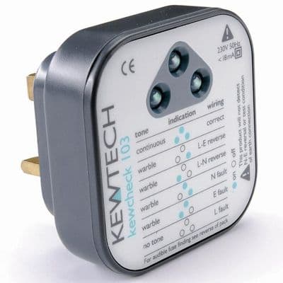 Kewtech Kewcheck 103 Mains Tester