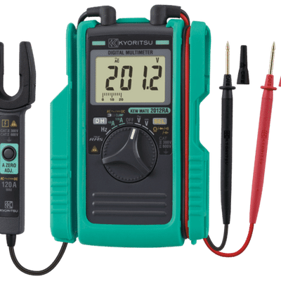 Kewtech KEWMATE 2012R Pocket Sized TRMS Multimeter with Open Jaw Clamp