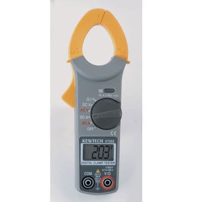 Kewtech KT203 Digital AC/DC Clamp Meter