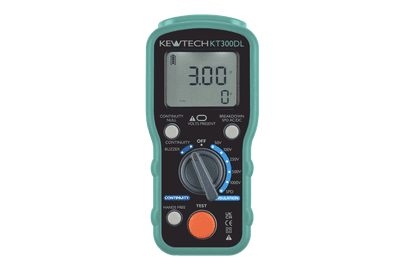 Kewtech KT300DL Digital Insulation/Continuity Tester