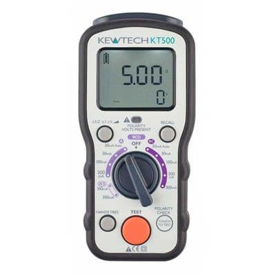 Kewtech KT500 RCD Tester