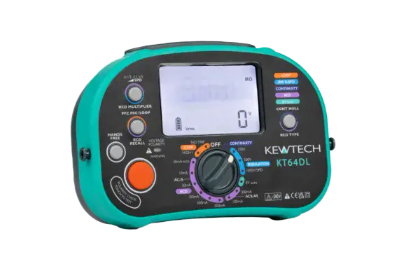 Kewtech KT64DL Digital Multifunction 7-in-1 with EV and SPD tests