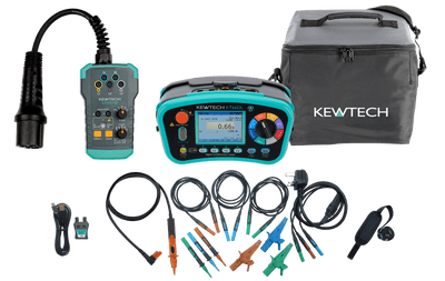 Kewtech KT66EV Digital MFT 12-In-1 With KEWEVSE Adaptor
