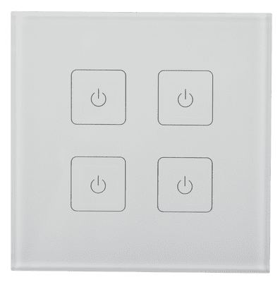 Kosnic CSWRF03 4 Channel Wall Mount Rouch Mains Powered