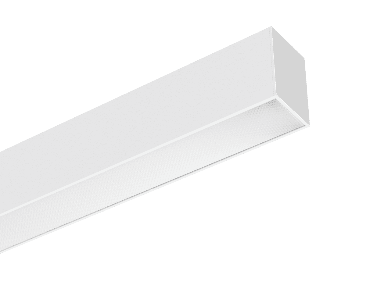 Kosnic NIL4F35-W140-WHT/ED Nile II 4ft 35W Up/Down Diffuser 3 In 1 DALI ...