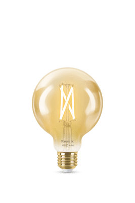 Kosnic WFBG9550-AMB/E27 WiZ Pro Filament Amber G95 7W (=50W) E27 Tuneable White
