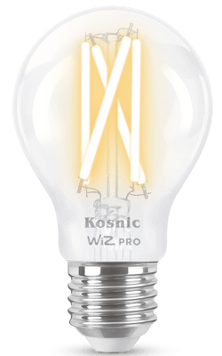 Kosnic WFBGLS60/E27 WiZ Pro Filament GLS 7W (=60W) E27 927-65 Tuneable White