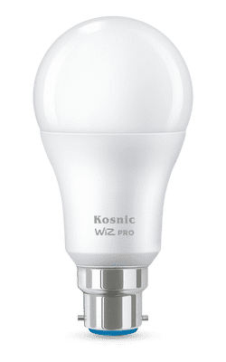 Kosnic WIZGLS60/B22-RGB WiZ Pro 8W (=60W) A60 B22 922-65 RGB