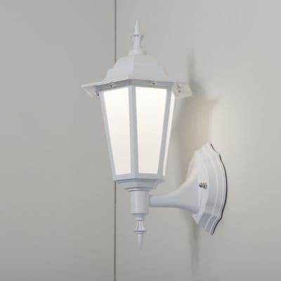 KSR Lighting KSR1153WHT Manta 7W 4000K LED Polycarbonate Upward Lantern White