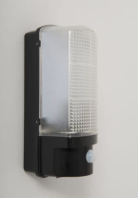 KSR Lighting KSR1156BLK Vigo 7W 4000K LED PIR Bulkhead Black