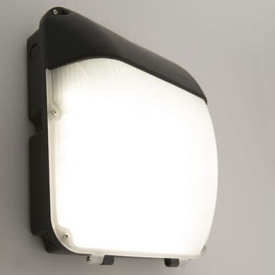 KSR Lighting KSR1165BLK Siena 30W 4000K LED Wall Pack Black