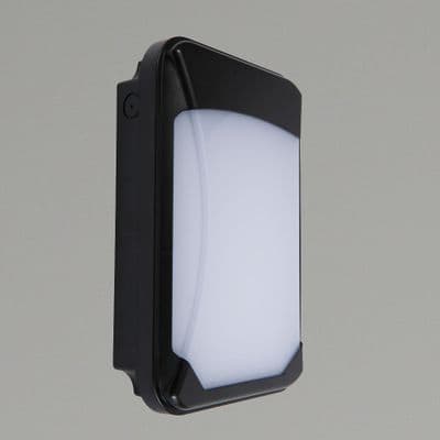 KSR Lighting KSR1175BLK Siena Slim 15W 3xCCT LED Emergency Wall Pack Black