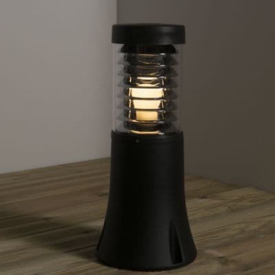 KSR Lighting KSR1180BLK Manta E27 450mm Polycarbonate Bollard Black