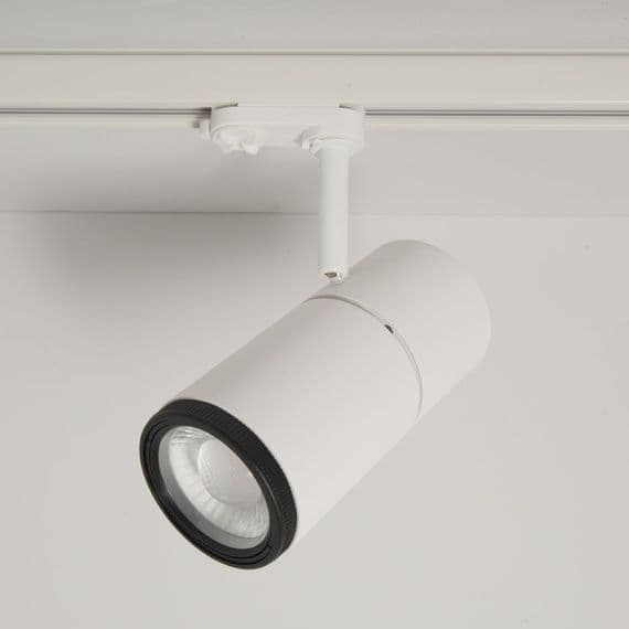 KSR Lighting KSR6442WH Meta 30W 4000K LED Track Fitting With Zoom Lens ...
