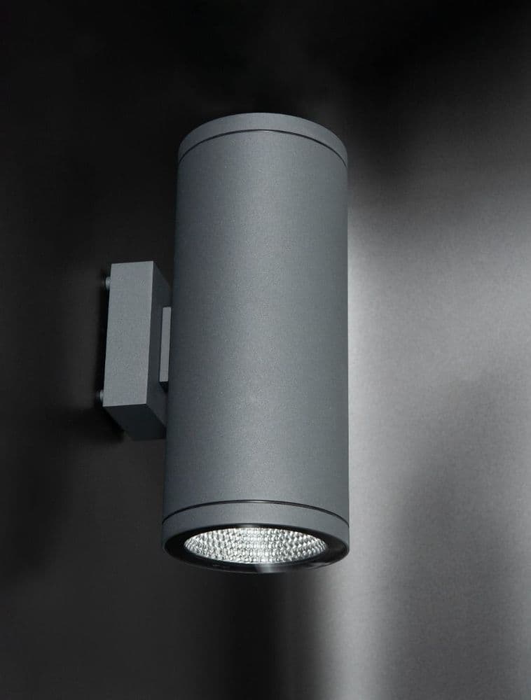 KSR Lighting KSR71151 Riviera XL 2CCT LED Up & Down Wall Light Anthracite