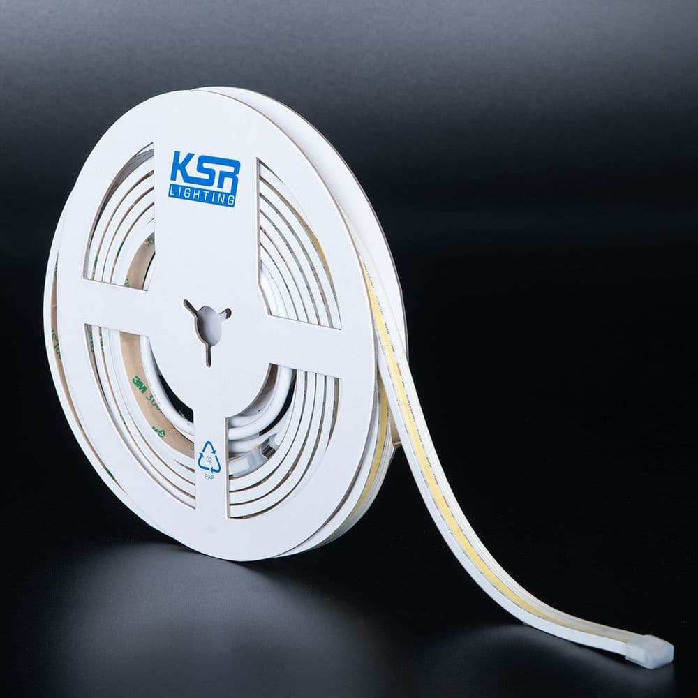 KSR Lighting KSR95161 Navara 11W 3000K IP67 COB LED 3m Strip With 1m Lead