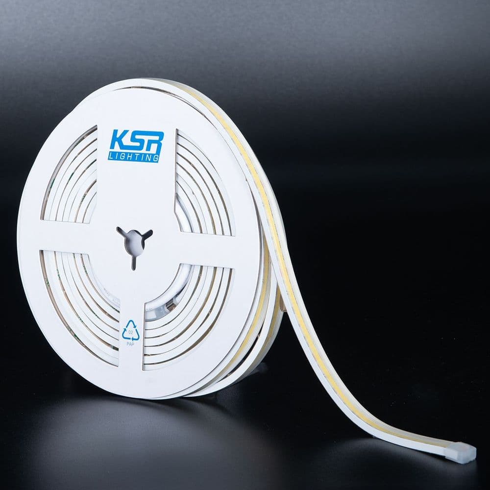 KSR Lighting KSR95164 Navara 11W 2700K IP67 COB LED 5m Strip With 1m Lead
