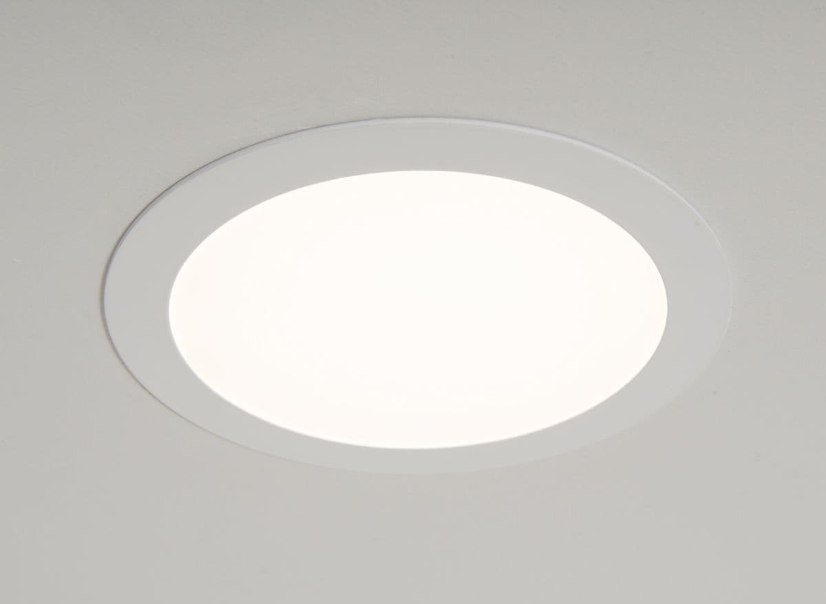 KSR Lighting KSR97193/EM Starlet 18W 3CCT LED IP44 Flat Panel Emergency ...