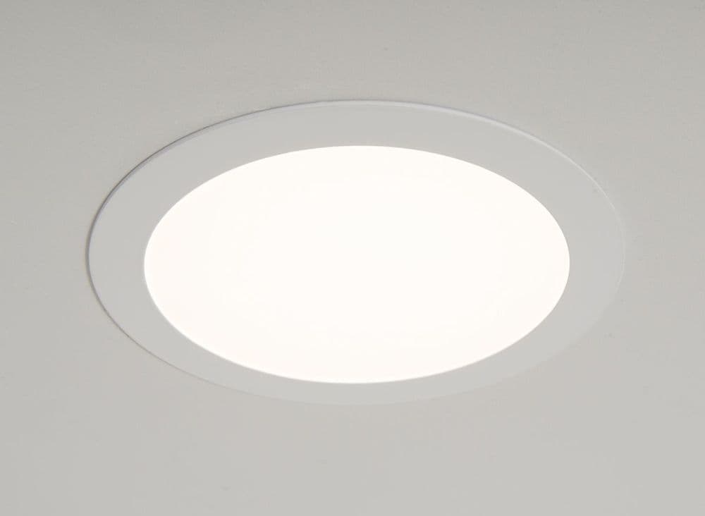 KSR Lighting KSR97193/EM Starlet 18W 3CCT LED IP44 Flat Panel Emergency ...