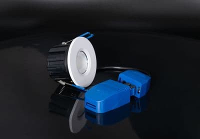 KSR Lighting KSRFRD386 Firebreak QR Pro Select Dual Wattage & 4CCT LED IP65 Downlight