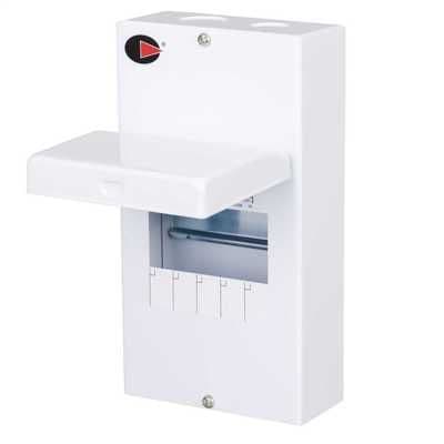 Lewden 5MODMC IP20 Metal Clad Enclosure 5 Modules