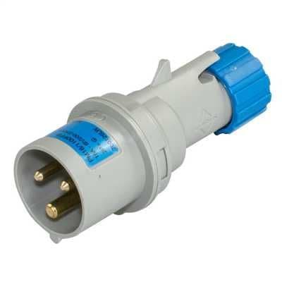 Lewden 700126LW 16A 2P+E 230V Plug IP44
