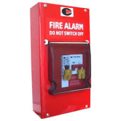 Lewden FAU456 Fire Alarm Unit Red