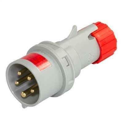 Lewden PM16/1800FPB 16A 3P+N+E 400V Plug IP44
