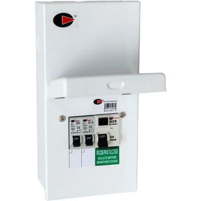 Lewden PRO-MCGARAGE-63 2W 63A RCD Metal 6A+16A