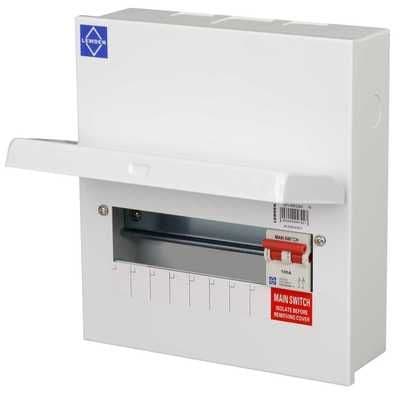 Lewden PRO-MX10M 100A MS 8 Ways Metal Enclosure