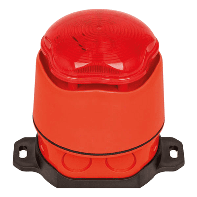 MAGFIRE CB-1RIP66 Red Banshee Sounder+Strobe Ip66