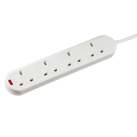 ML Accessories 20043M 13A 4G 3M Extension Lead with Neon