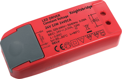 ML Accessories 24VDCA IP20 24V 12W LED Driver - Constant Voltage